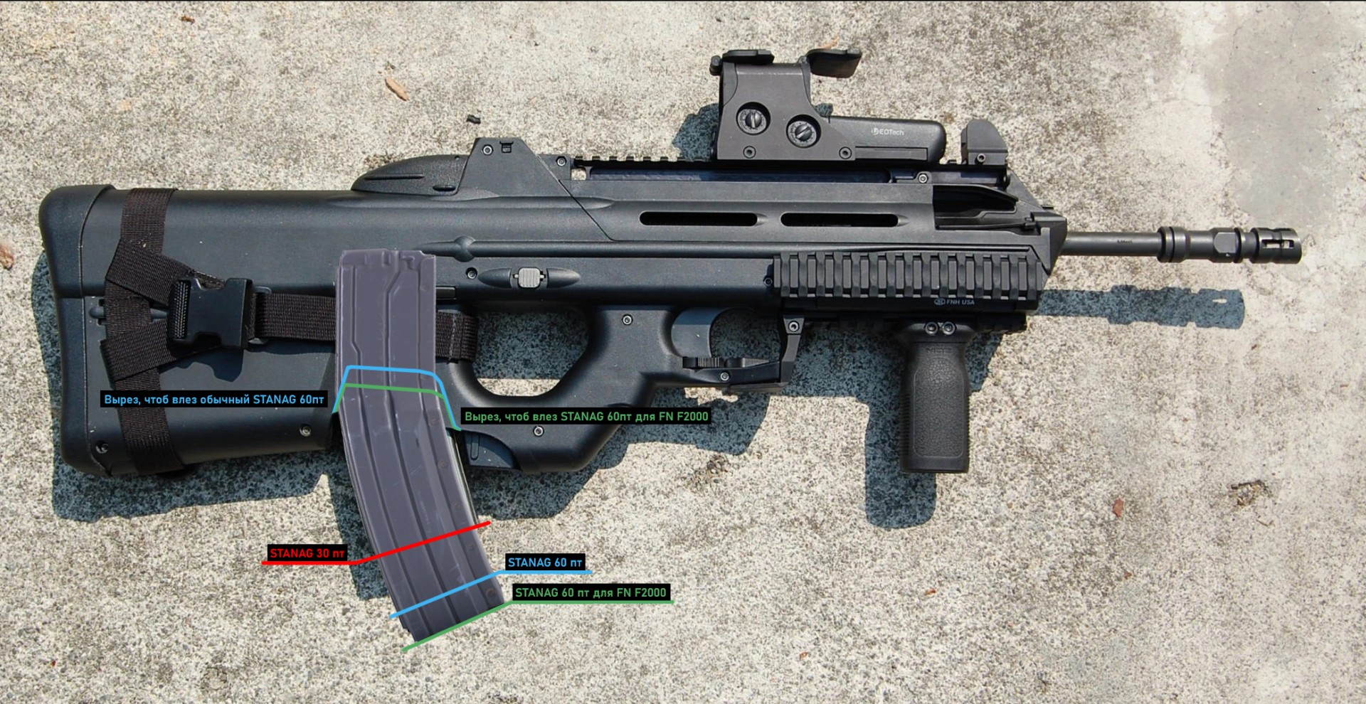 FN F2000 | Еще одна тема про модель оружия и нового магазина. - EXBO Forum